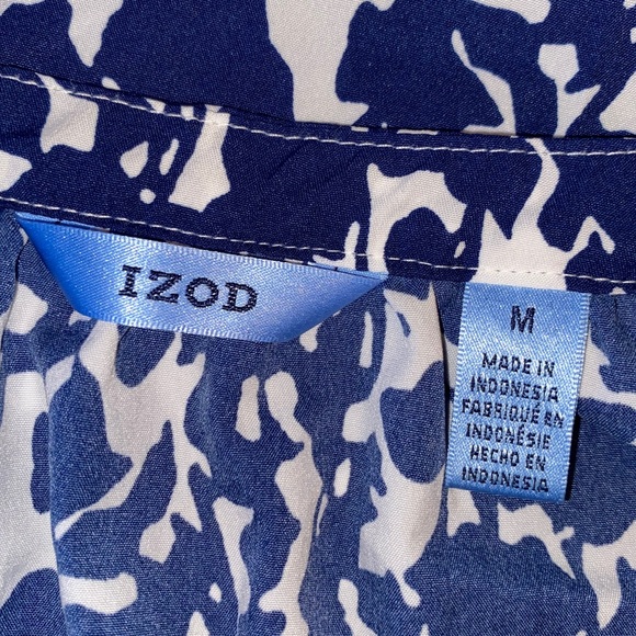 💙NWOT IZOD Silky Tie Neck Blouse💙 - Picture 12 of 13